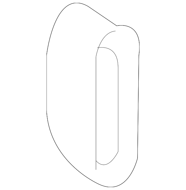 Door Trim Panel Buffer - Porsche (95B-867-084-A)