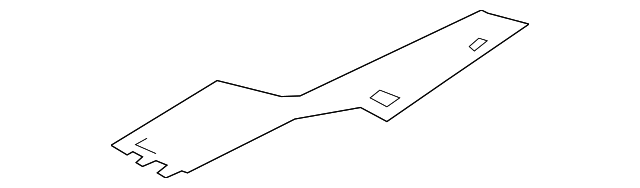 Fender Ledge Cover - Porsche (9Y0-806-442-F-OK1)