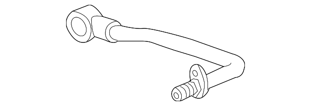 Turbocharger Oil Line - Porsche (996-107-216-76)