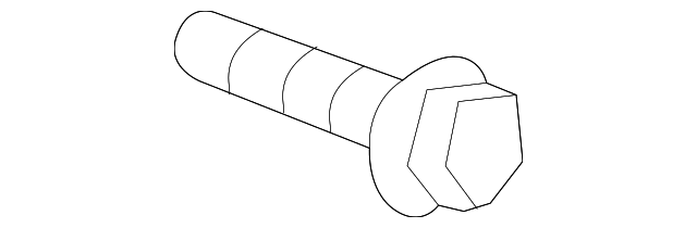 Crankshaft Pulley Bolt - Porsche (999-217-128-02)