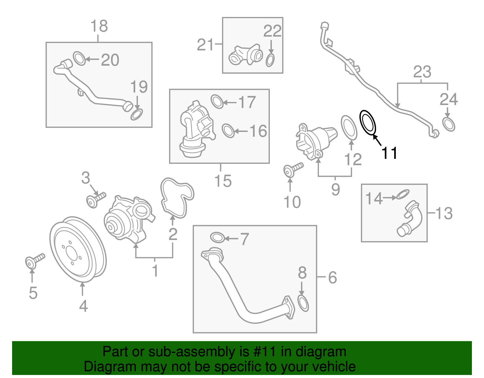 Thermostat Unit O-Ring - Porsche (9A7-121-688-00)