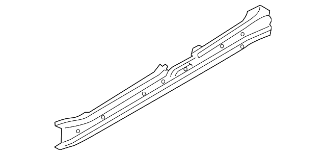 Rocker Reinforced - Porsche (971-809-751-AY-GRV)