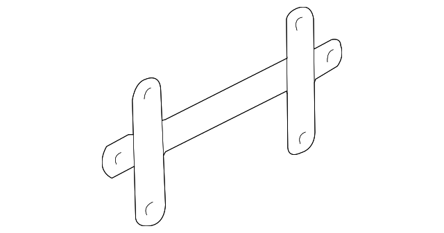 License Bracket - Porsche (996-701-107-00)