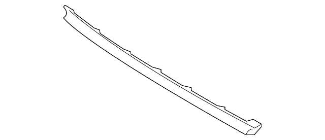 Lower Weather-Strip - Porsche (9J1-839-499)