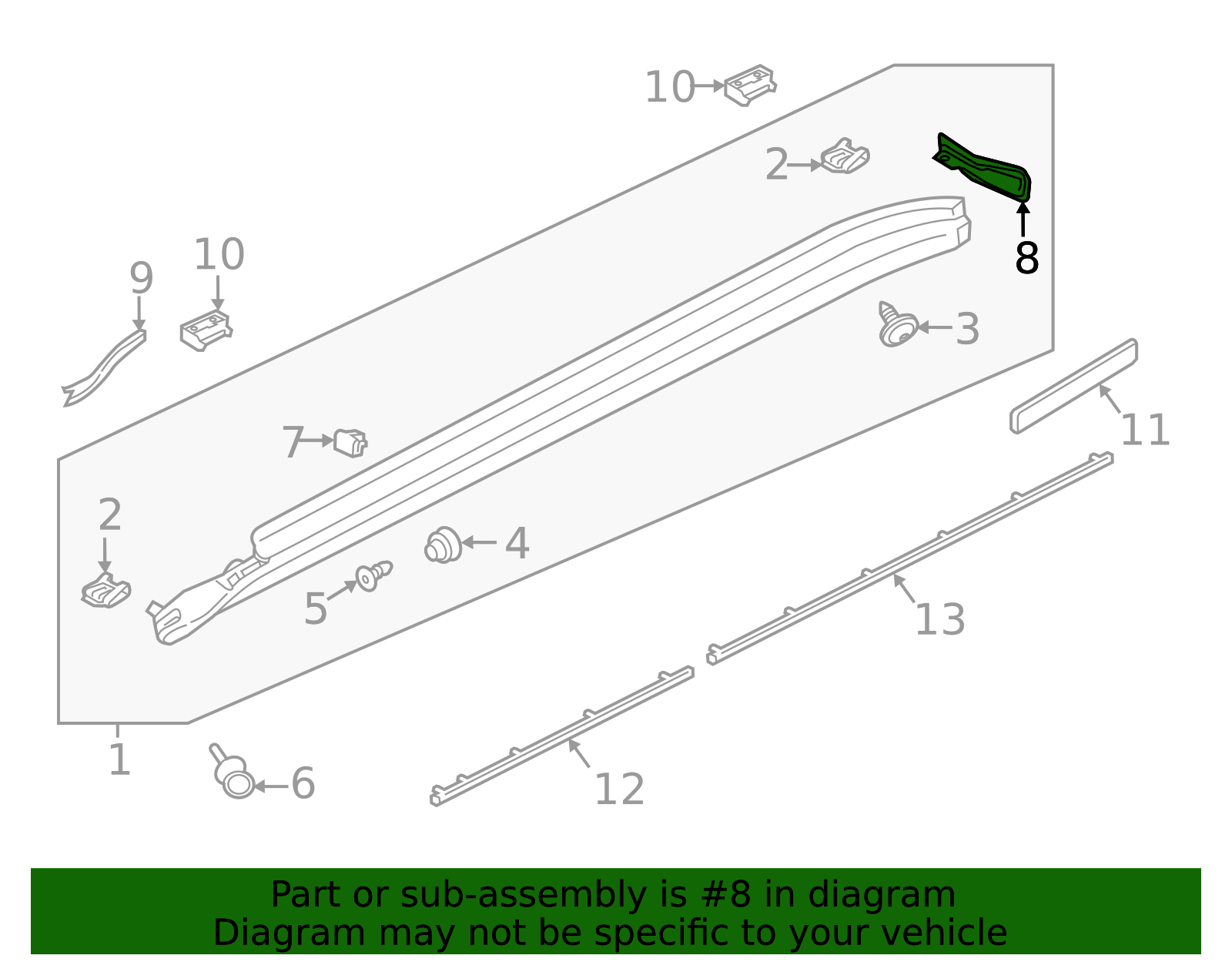 Rear Cap - Porsche (971-854-827-OK1)