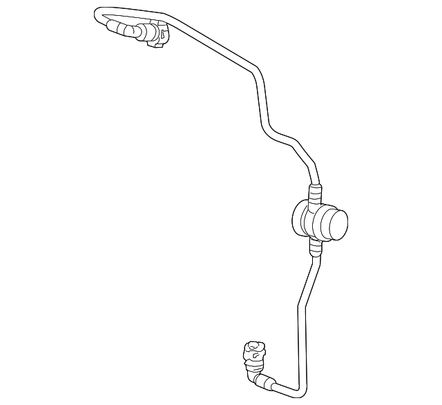 Evaporative Emissions System Lines - Porsche (996-201-255-09)