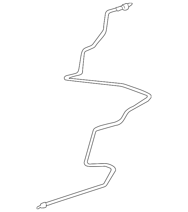 Power Steering Pressure Line - Porsche (996-347-545-53)