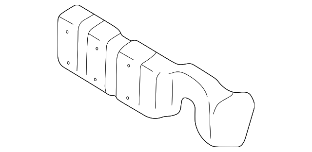 Exhaust Heat Shield - Porsche (996-111-204-72)