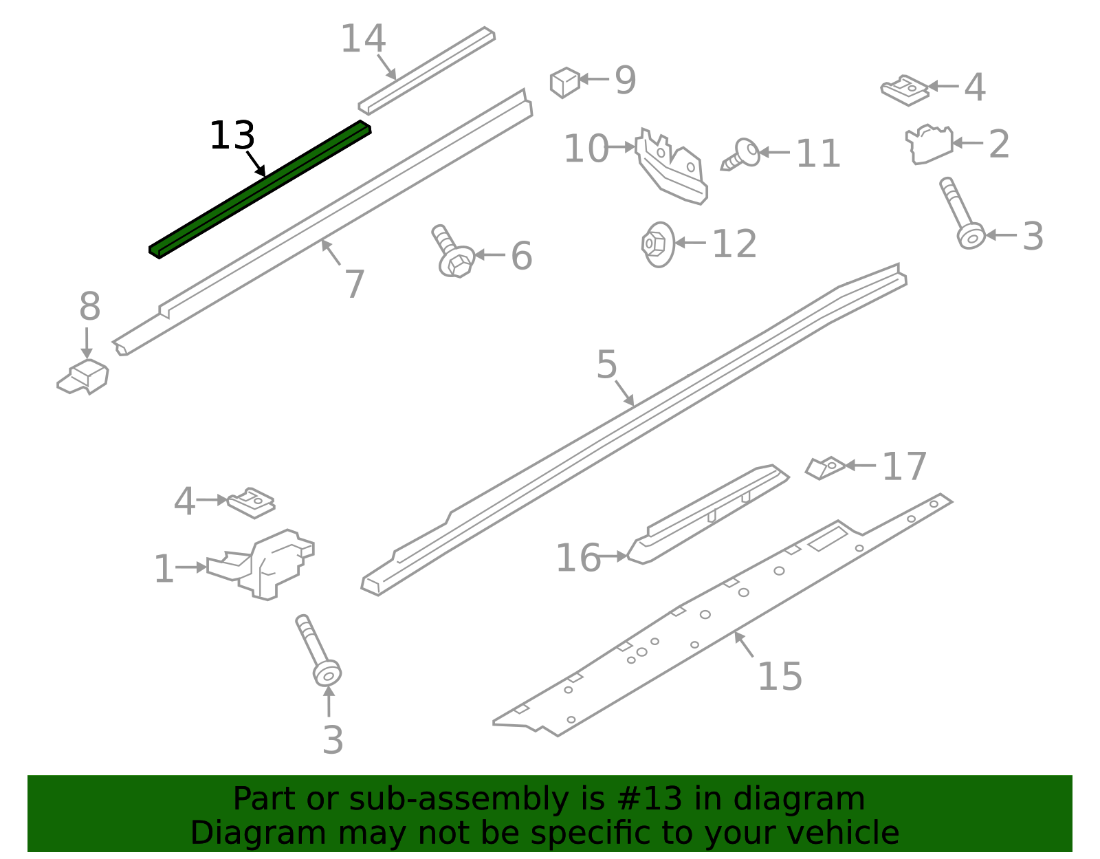 Front Trim - Porsche (9Y0-853-538-OK1)
