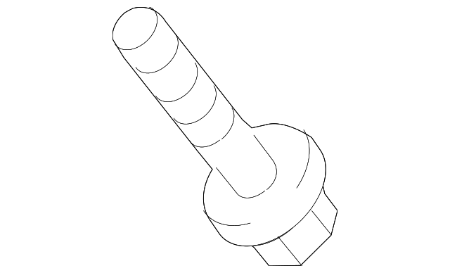 Mount Strap Screw - Porsche (900-067-362-01)