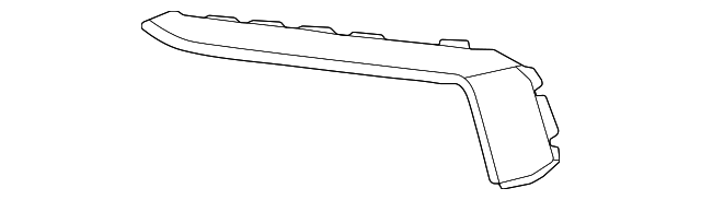 Finish Molding - Porsche (992-807-764-A-OK1)