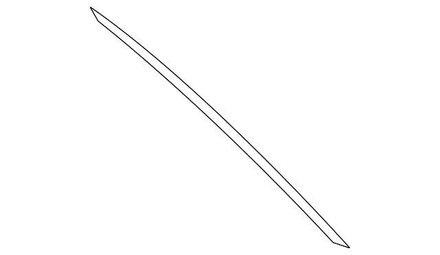 Roof Molding Retainer Clip - Porsche (3D5-853-707-B)