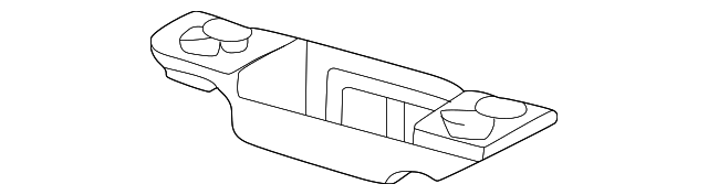 Console Compartment - Porsche (996-552-095-02-5Q0)