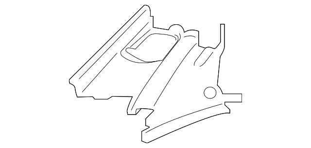 Fender Ledge Cover - Porsche (971-805-283-B-OK1)