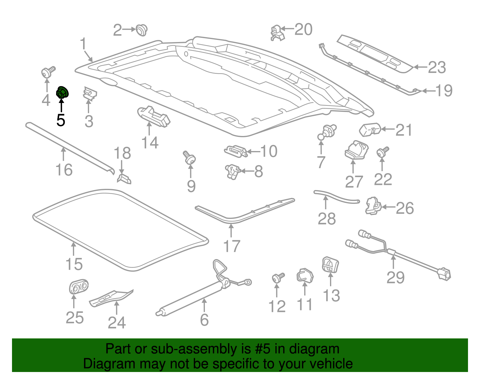 Hinge Nut - Porsche (N-905-115-05)