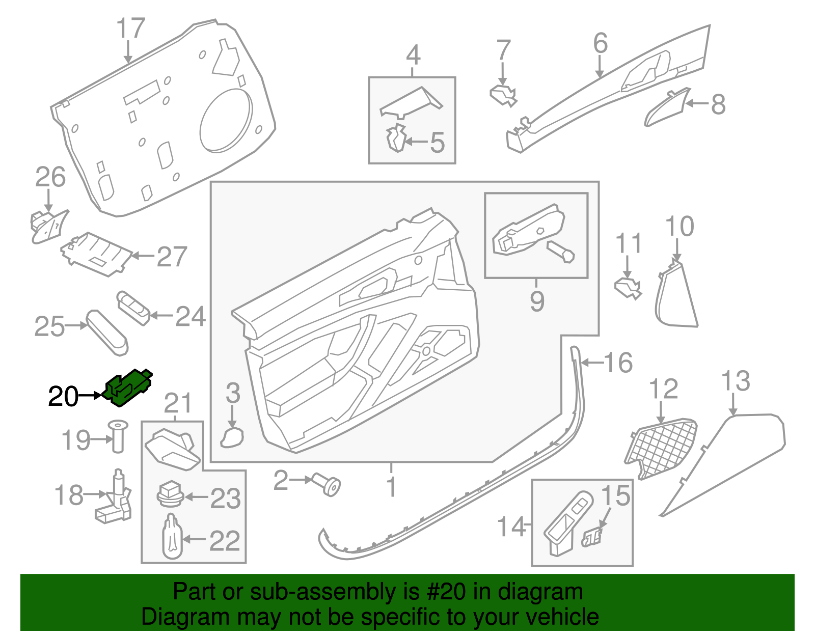Led Unit - Porsche (298-947-101-A)