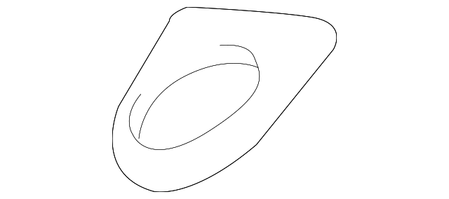 Emblem Gasket - Porsche (7L5-853-611-B)