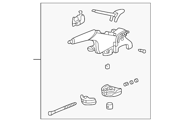 Parking Brake Pedal Release Handle - Porsche (99642403106VST)