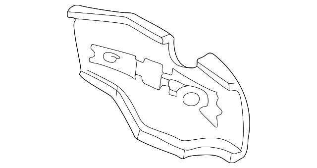 Air Deflector - Porsche (996-341-484-01)