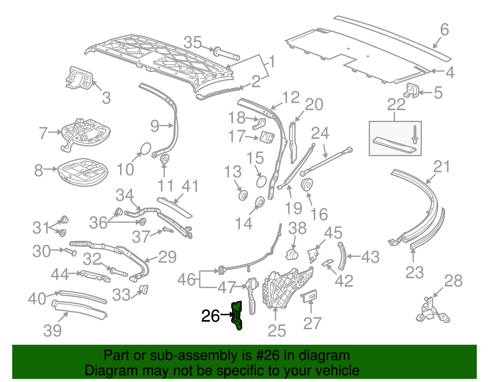 Support Shim - Porsche (996-561-735-02)