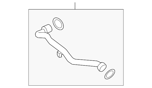 Inlet Tube - Porsche (9A7-121-083-01)