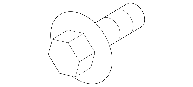 Spoiler Assembly Mount Bolt - Porsche (N-103-210-03)