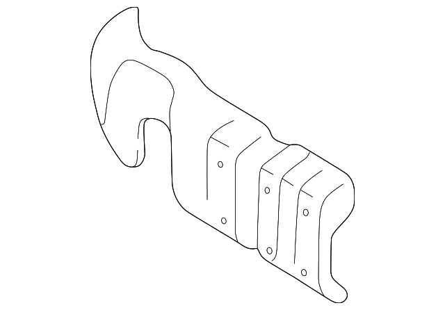 Exhaust Heat Shield - Porsche (996-111-205-72)