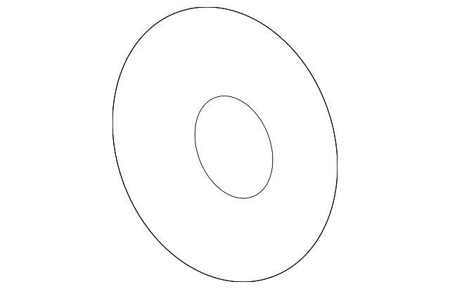 License Bracket Washer - Porsche (900-025-024-40)