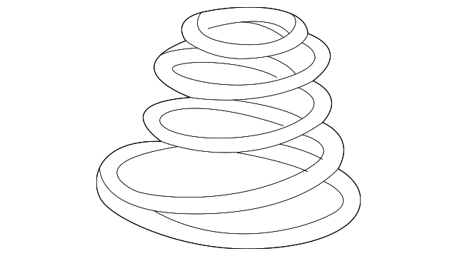 Coil Spring - Porsche (996-343-531-17-504)