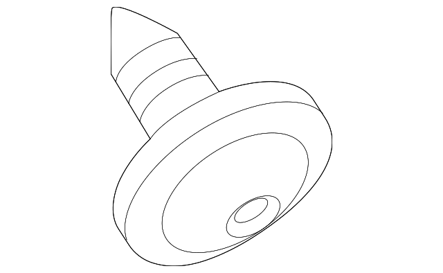 Ft Fender Liner Screw - Porsche (9A7-007-698-00)