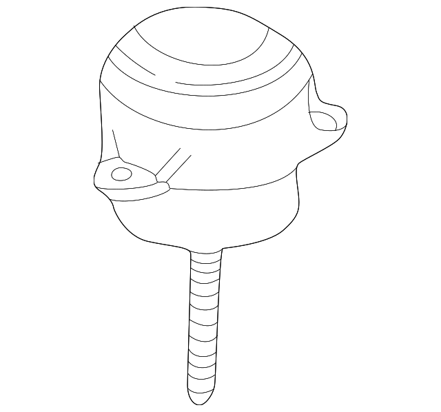 Mount Insulator - Porsche (993-375-049-08)
