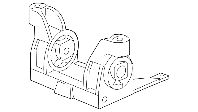 Trans Mount Bracket - Porsche (997-375-033-03)