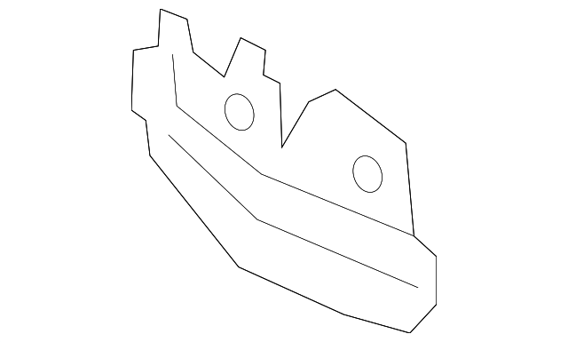 Rear Deflector - Porsche (9Y0-854-815-A-OK1)