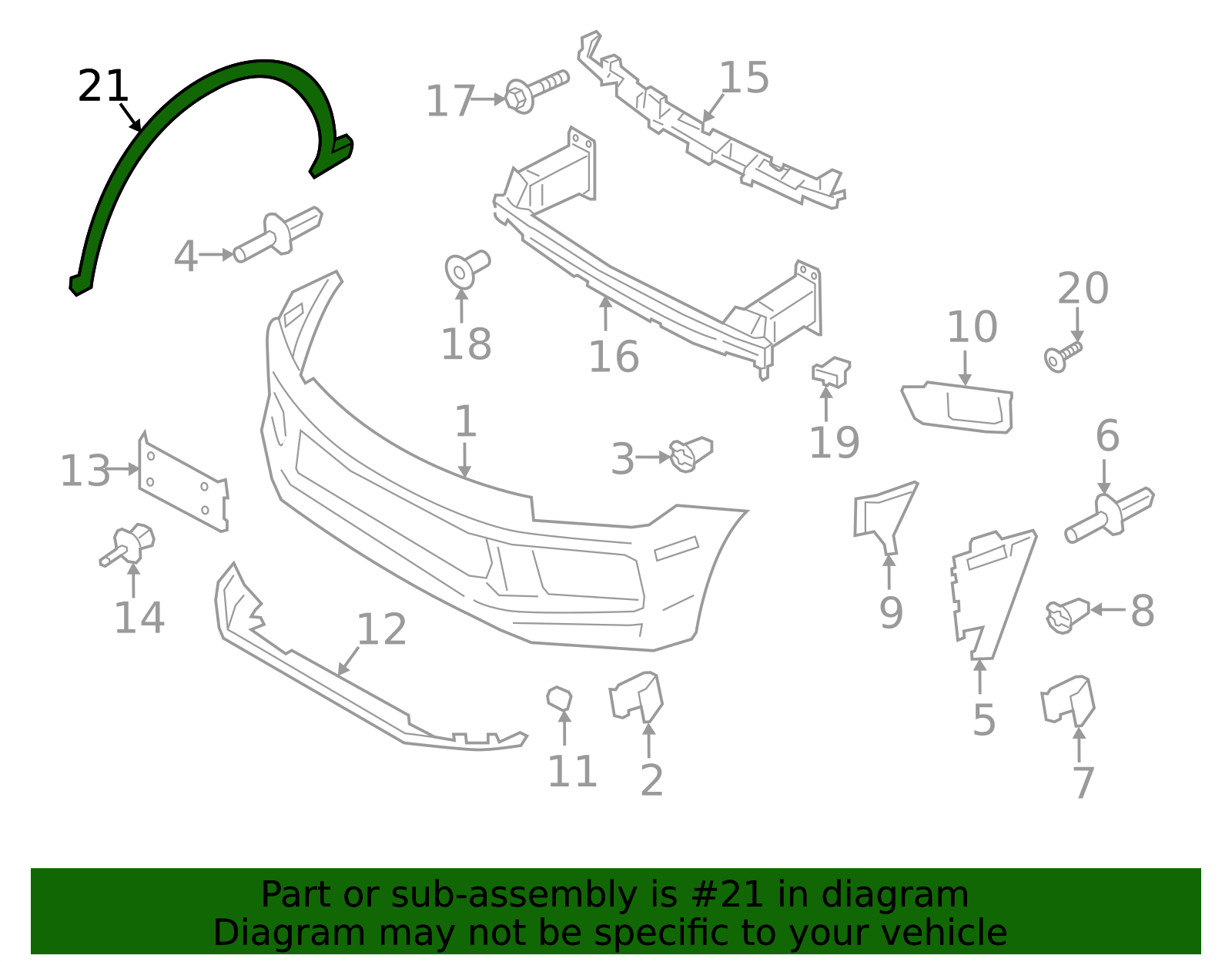 Wheel Opening Molding - Porsche (9Y3-854-731-B-G2X)