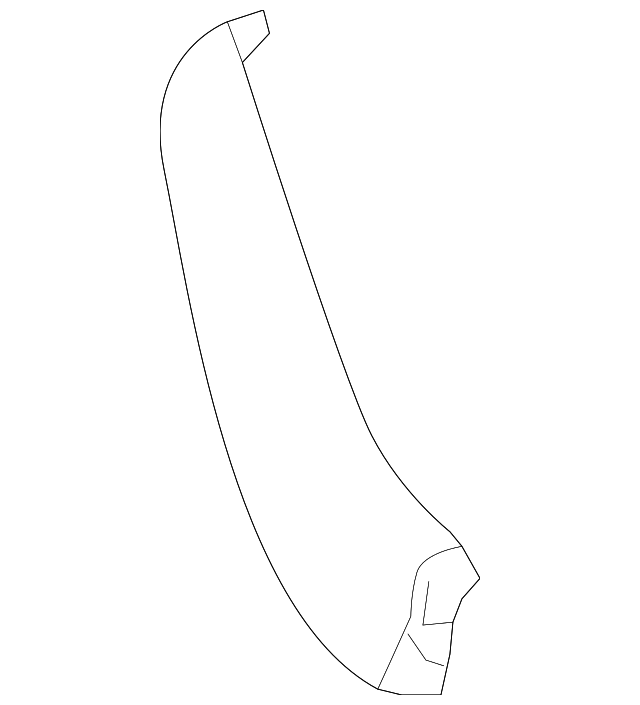 Bumper Trim - Porsche (970-505-573-03-1E0)