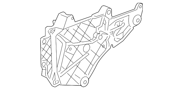 Convertible Top Housing Support - Porsche (997-561-944-01)