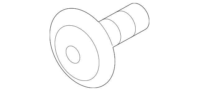 Ft Fender Liner Screw - Porsche (9A7-007-517-00)
