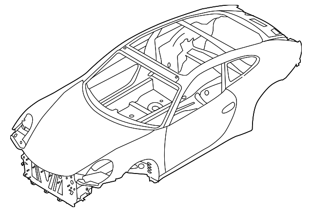 Body Assembly - Porsche (992-800-401-GRV)