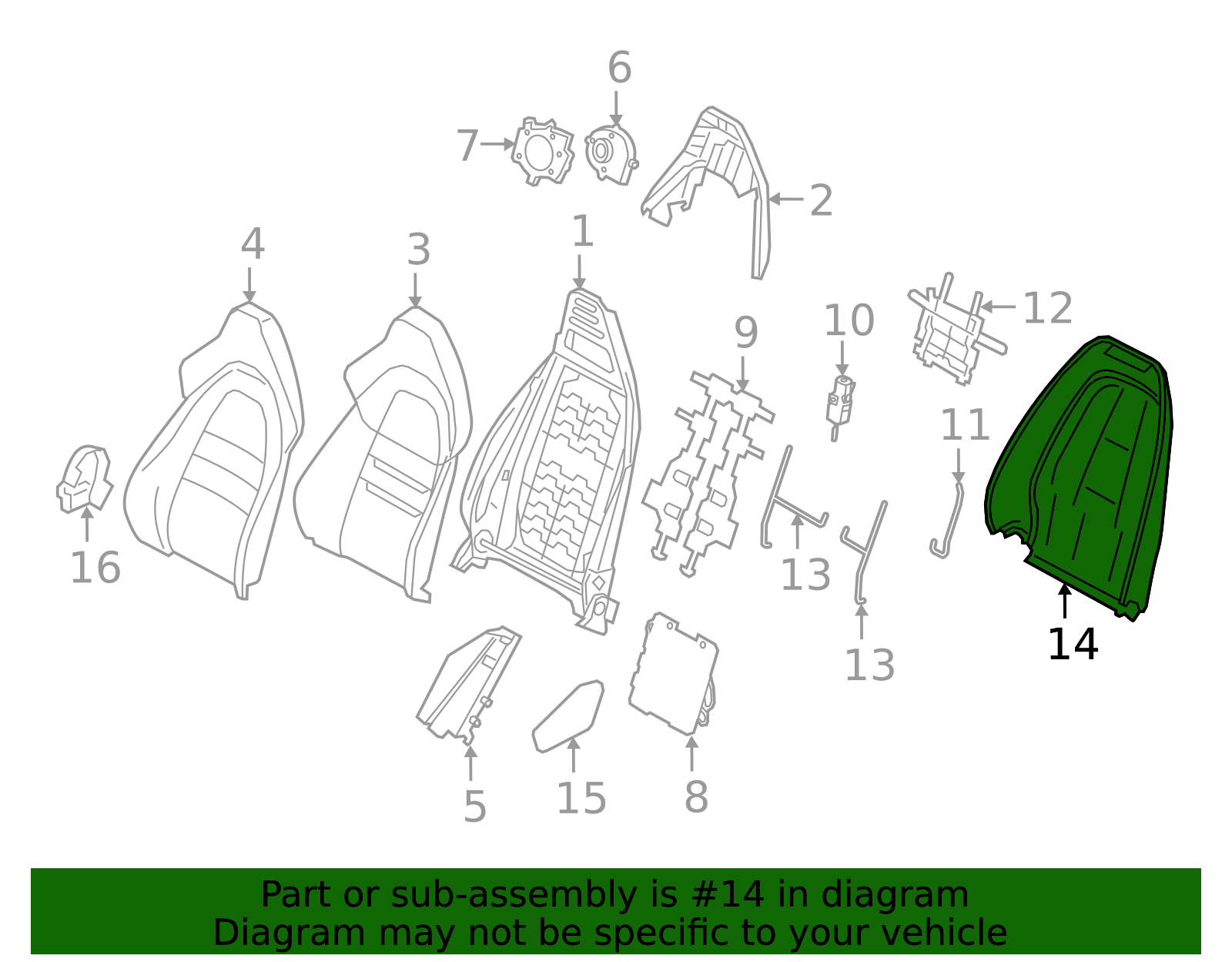 Seat Back Panel - Porsche (971-881-971-C85)