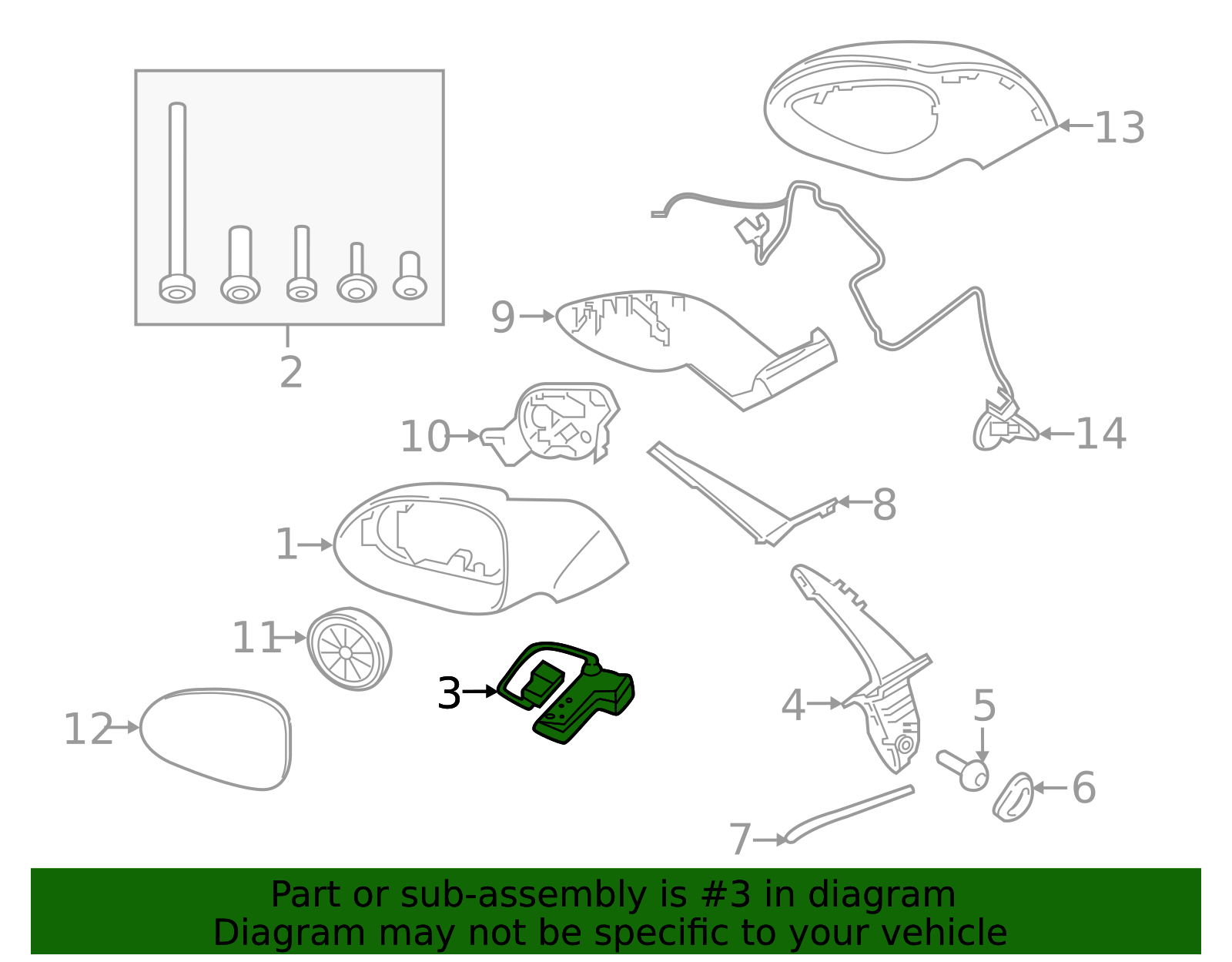 Puddle Lamp - Porsche (991-631-611-01)