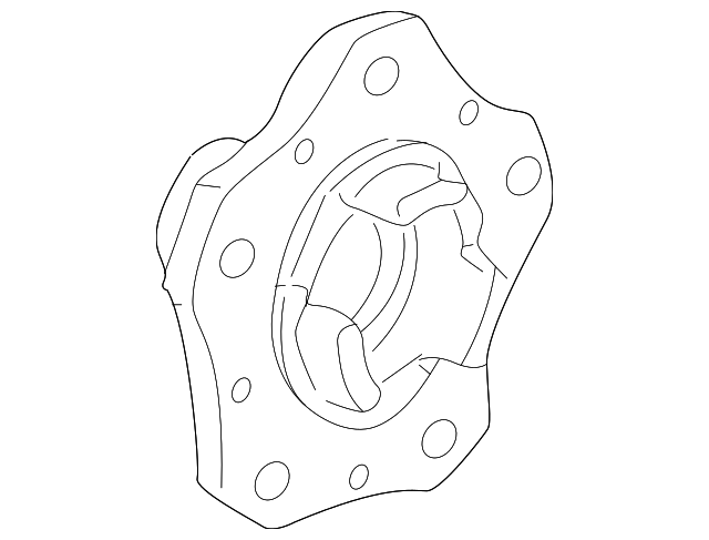 Front Hub - Porsche (996-341-605-54)