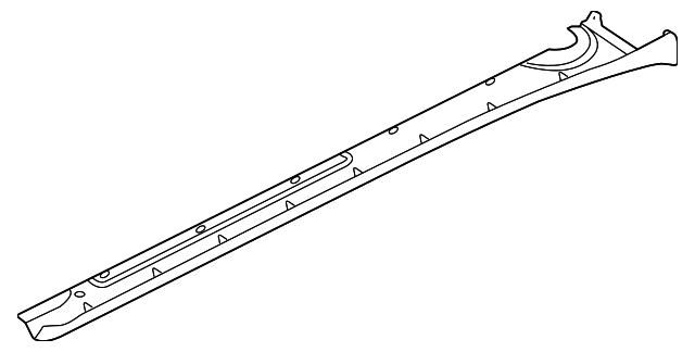 Rocker Molding - Porsche (997-504-363-01-01C)