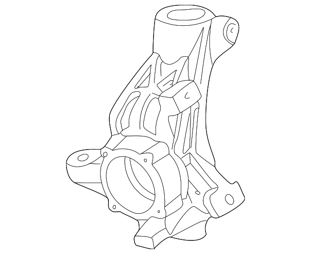 Knuckle - Porsche (996-341-957-12)