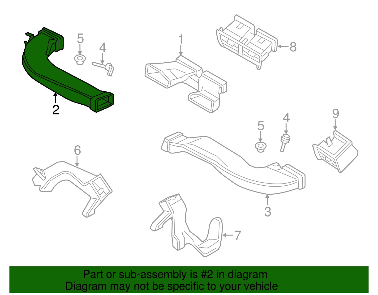 Outer Duct - Porsche (991-572-464-02)