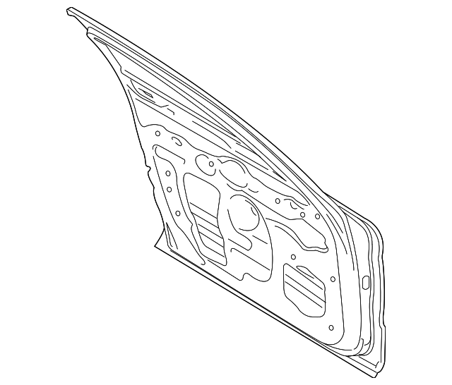 Door Shell - Porsche (9J1-831-051-AY-GRV)