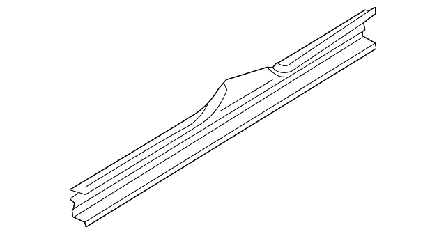 Inner Rocker - Porsche (970-501-957-00-GRV)
