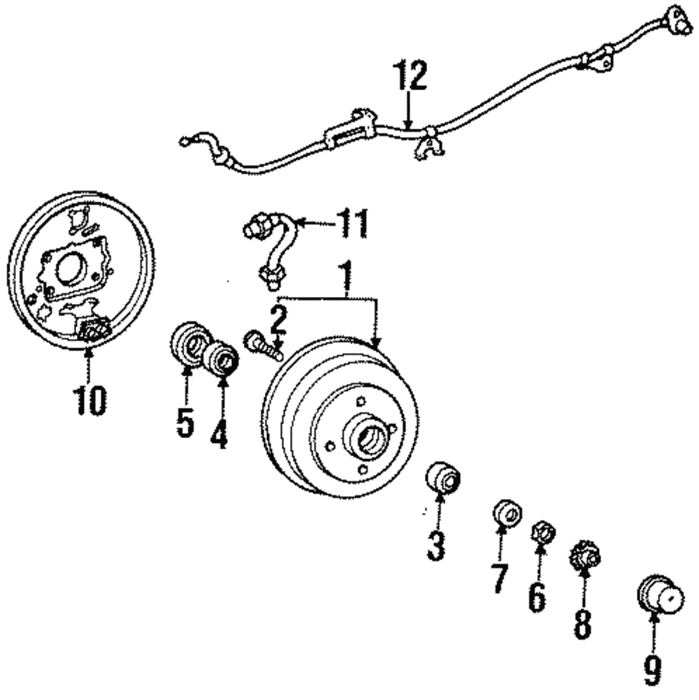 Lock Cap - Toyota (43525-20011)
