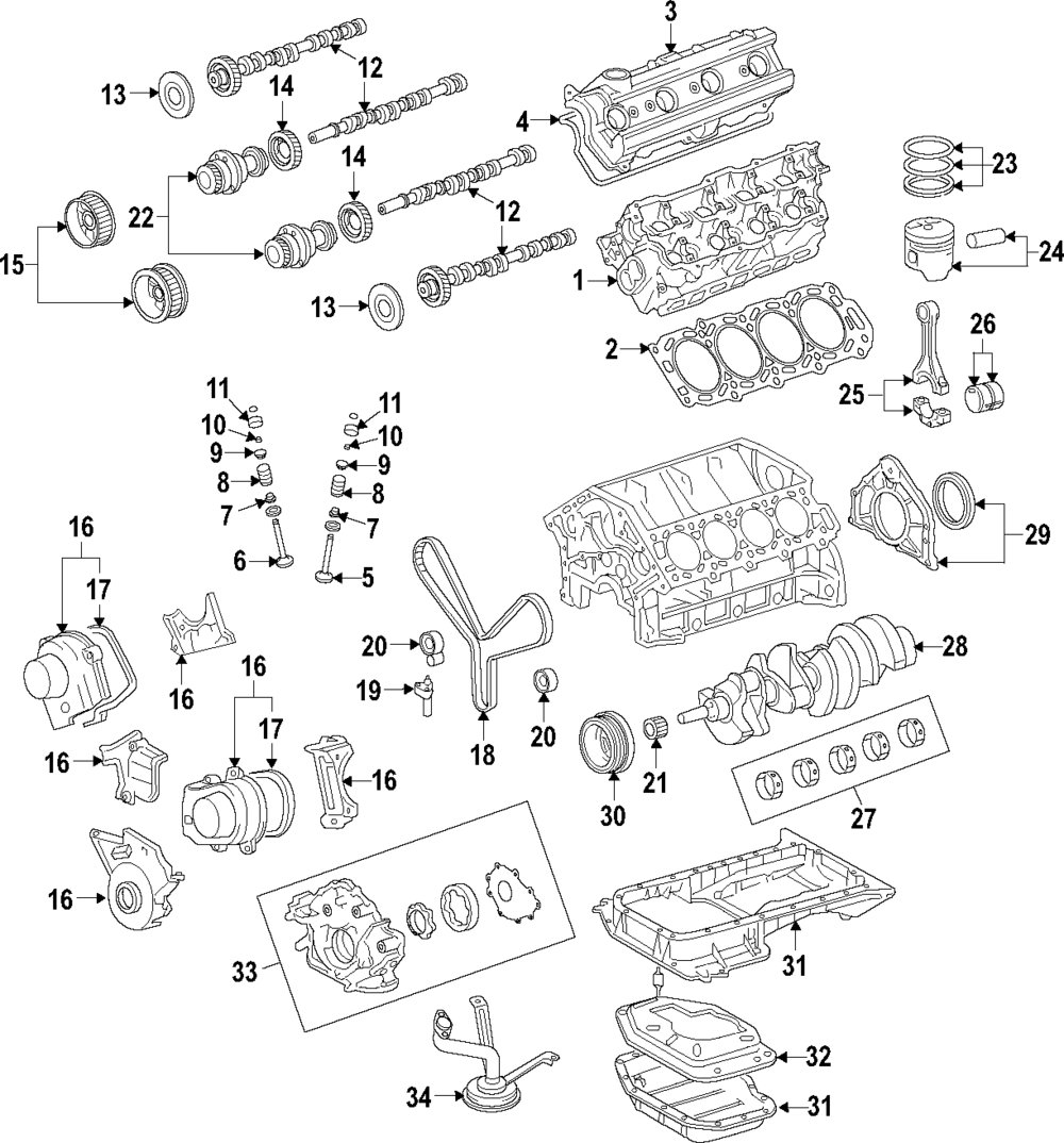 Front Cover - Toyota (11303-50030)