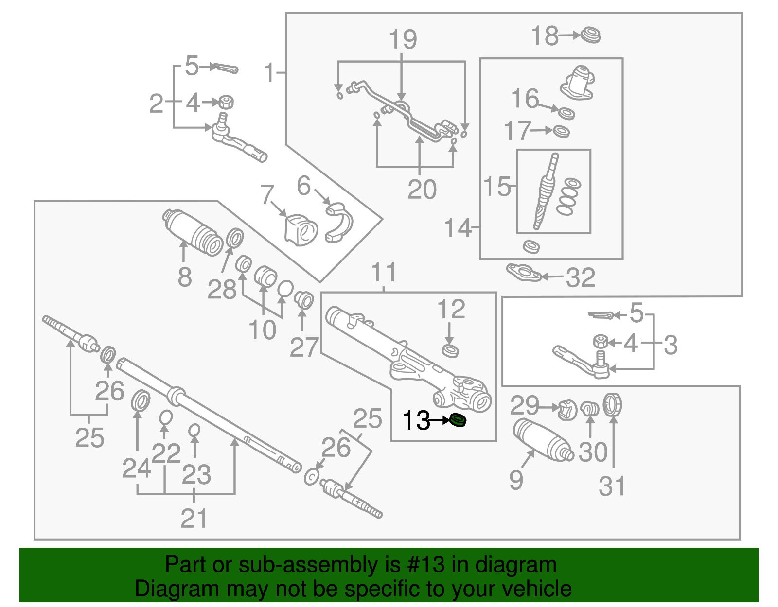 Housing Assembly Bearing - Toyota (90363-15020)
