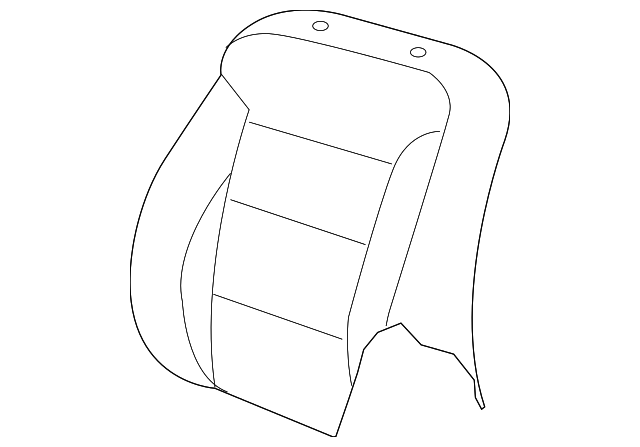 Seat Back Cover - Volkswagen (1C0-881-805-H-HES)